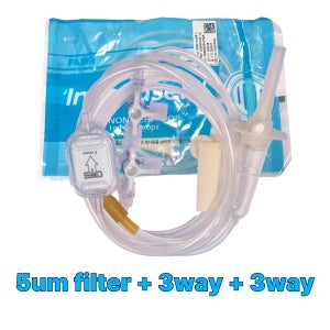일회용 필터 수액세트 필터 + 3Way + 3Way