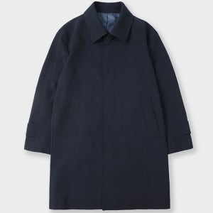 [BON] 폴리 트윌 발마칸 트렌치 코트 네이비 BN4SHA500NY