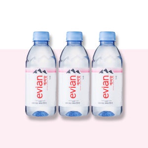 에비앙 미네랄 워터 생수 330ml x 18입 (PET)