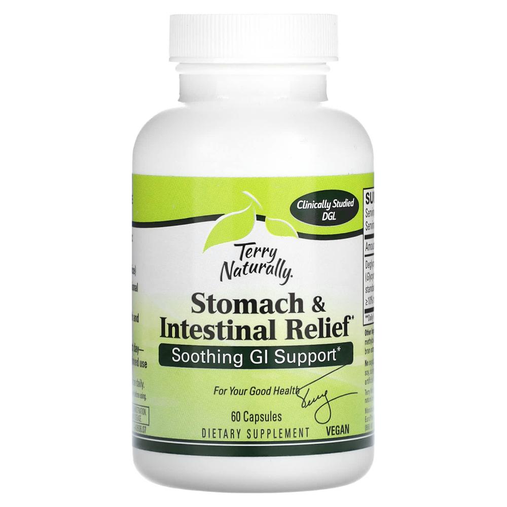 <b>테리내추럴리</b> Stomach &amp; Intestinal Relief DGL 캡슐 60정