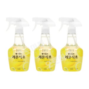 세이프 뿌리는 레몬식초 400ml (3개)