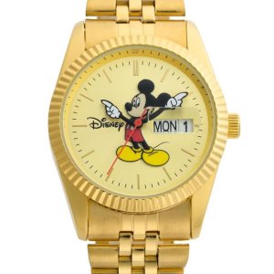 ANOTHER HEAVEN 어나더 헤이븐 Disney Mickey 미키 손목 시계 빈티지 복각 모델 데이트 저스트 DATEJUST (GOLD)