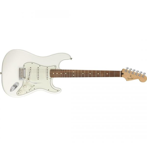 Fender 일렉기타 전자기타 펜더 플레이어 스트래토캐스터 SSS 전기 기타 2년 보증 폴라 화이트 파