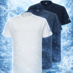 K2 1+2 반팔 공용 KMM26284 기능성 흡습속건 아이스 냉감 라운드넥 반팔티 밸류 패키지(3개입)