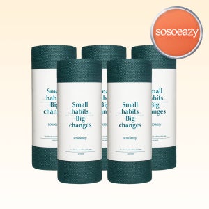 소소이지 롤형 주방 일회용 수세미 대용량 60개입, 5개