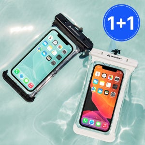 1+1 IPX8 TPU 스마트폰 방수팩 방수케이스