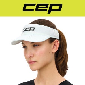 CEP 폴더블 런 바이저 썬캡 마라톤 러닝 골프 등산 통기성
