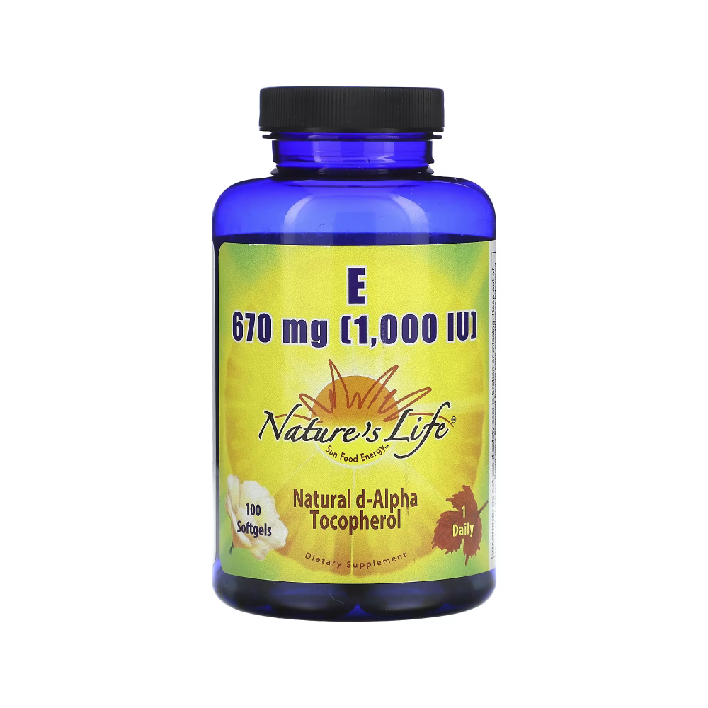 <b>네이처스라이프 비타민E</b> 670mg 100소프트겔