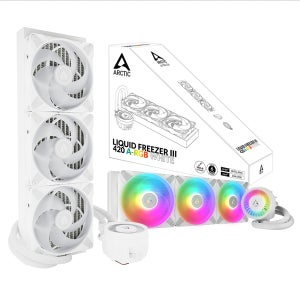 ARCTIC Liquid Freezer III 420 A-RGB 아틱 수냉쿨러 화이트