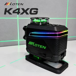 코텐 전자식 4D 그린 듀얼배터리 K4XG LITE 레이저레벨기 전자식