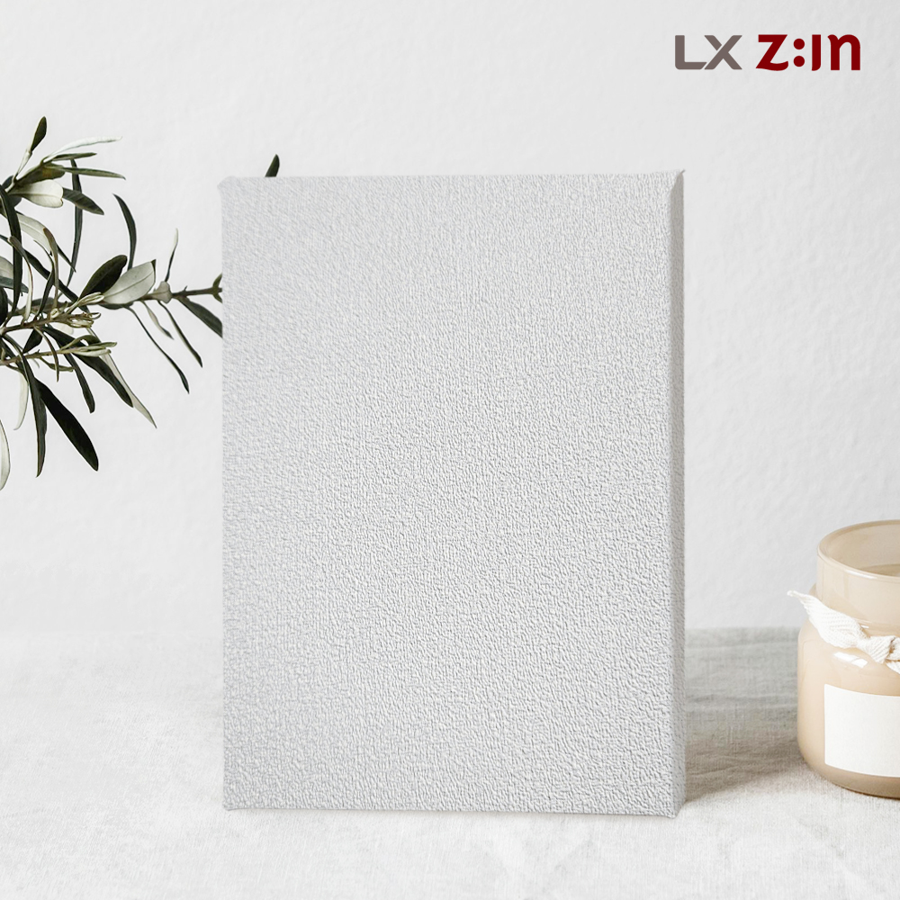 LX 실크벽지 베스띠 82556-03 클린 패브릭 오션 그레이 친환경 풀바른벽지 셀프