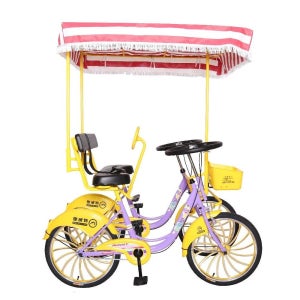 텐덤자전거 미니벨로 접이식 바이크 커플 가족 2인용 한강 20인치 7단