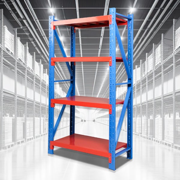 킹콩랙 철제 선반 산업용 중량랙 조립식 앵글 250kg 110X60X150 4단 독립형