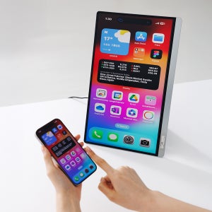 에크리어 휴대용 USB-C 서브 보조 미러링 덱스 포터블 40.9cm(16.1인치)