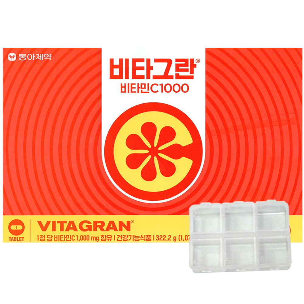 동아비타민C1000 300정+약통 비타그란