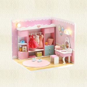 미니멀 드레스룸 미니어처 DIY 키트 만들기