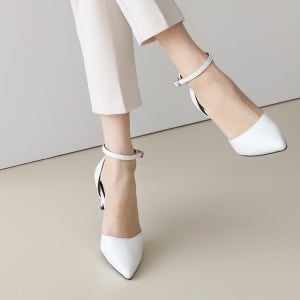 [다빈치 국내생산] 스틸레토 하이힐 메리제인 펌프스 힐 7cm (2color)