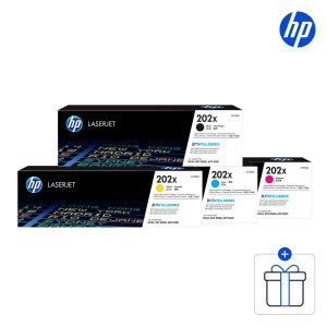 [HP공식브랜드스토어] HP 정품토너 202X 대용량 4색 세트 (CF500X CF501X CF502X CF503X)