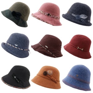 중년여성모자3 벙거지 가을 버킷햇 엄마 할머니 겨울 50대 모자