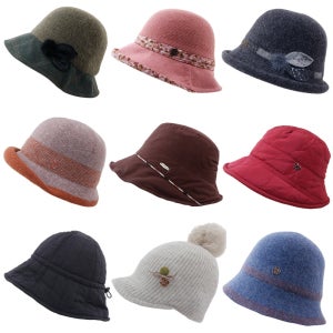 중년여성모자3 벙거지 가을 버킷햇 엄마 할머니 겨울 50대 모자