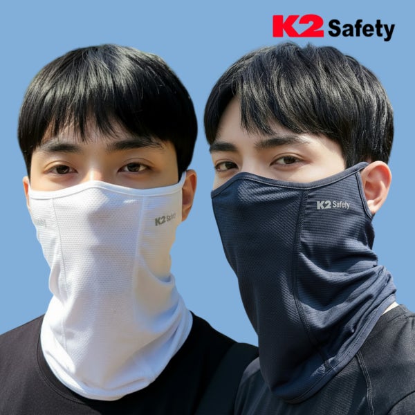 K2 얼굴햇빛가리개 여름 안면마스크 페이스 자전거 등산 운동 러닝마스크 쿨링 복면 쿨버프