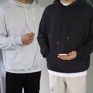 남자기모후드티 남성오버핏후드 스웨트후디