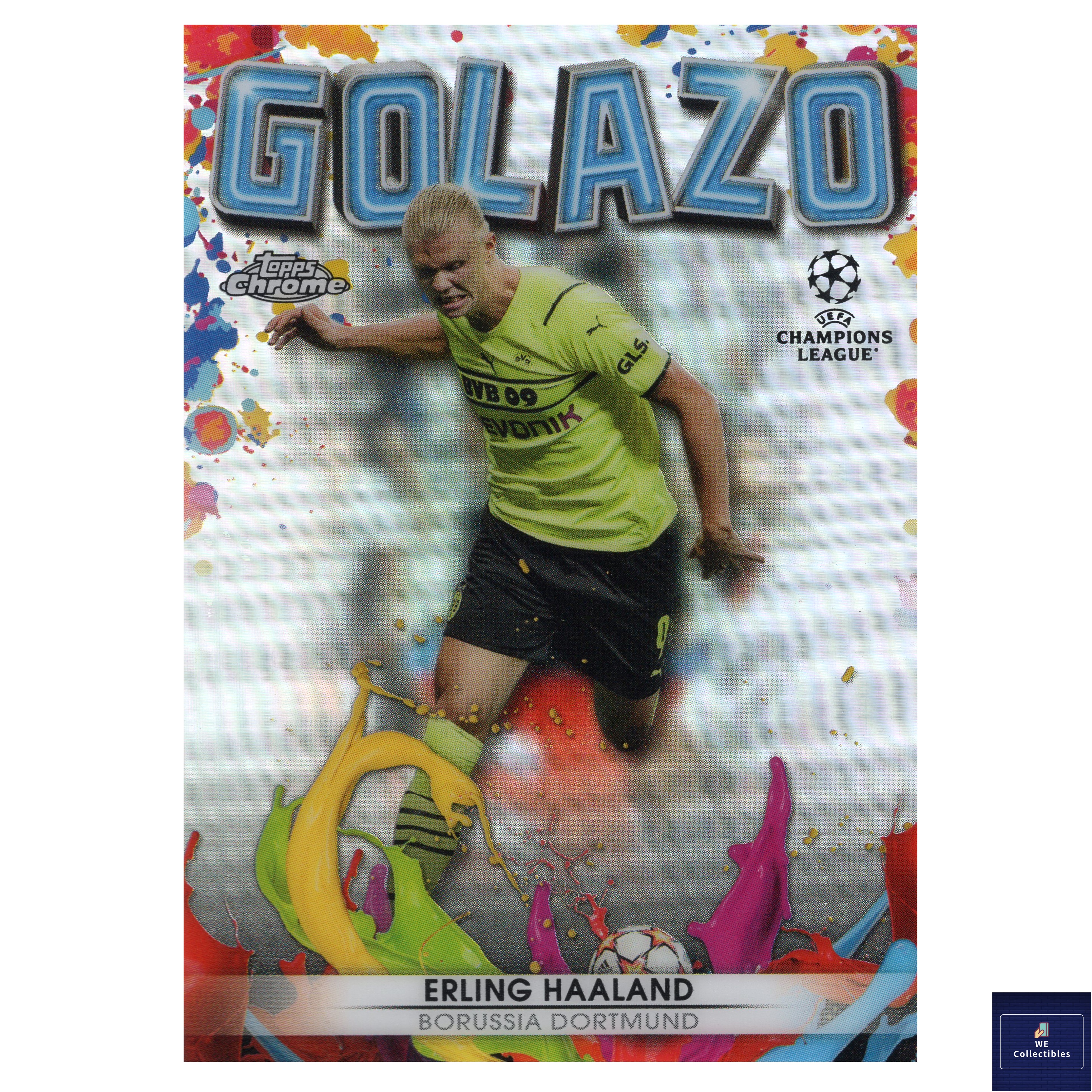 엘링 홀란드 탑스 골라조 2021 Topps chrome 축구카드 프리미어리그 4118
