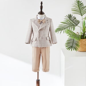 유아 트위드 원단 자켓 정장세트 돌잔치 두돌 세돌 생일잔치 결혼식화동