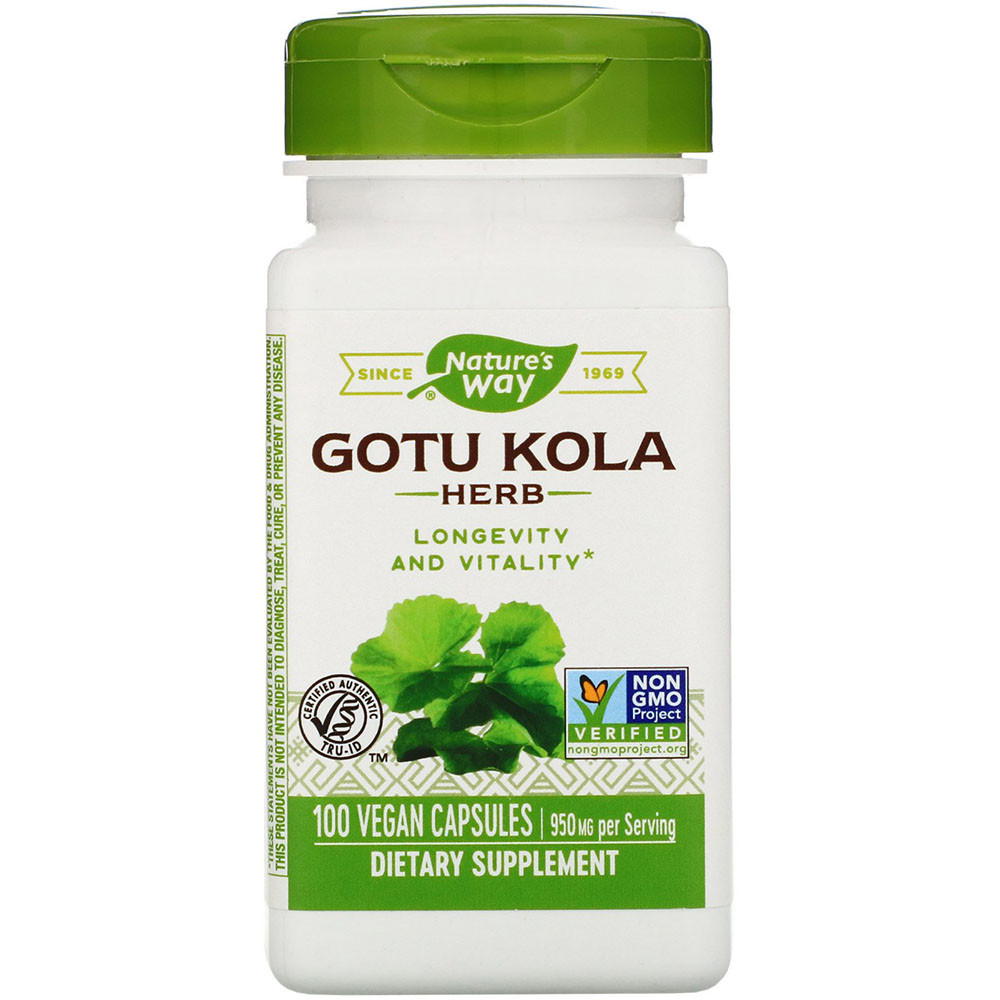 <b>네이쳐스 웨이</b> 고투콜라 허브 딜 추출 950mg 100정 [<b>Nature’s Way</b>]