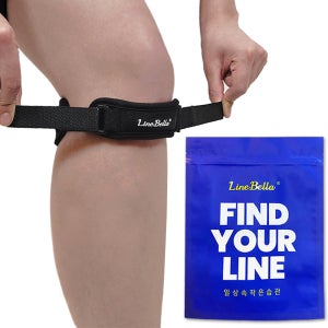 1+1 라인벨라 무릎보호대 LK-BAND 등산 러닝 슬개골 헬스 관절 축구 슬개건 보호대