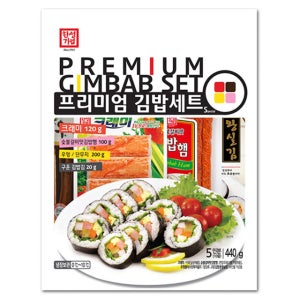 한성마트 프리미엄 김밥세트 S 440G