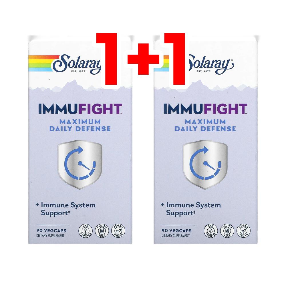 [1+1] 솔라레이 <b>이뮤파이트 맥시멈 데일리 디펜스</b> 90베지캡슐