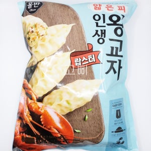 올반 얇은피 인생 왕교자 랍스터 1.05kg 군만두 찐만두