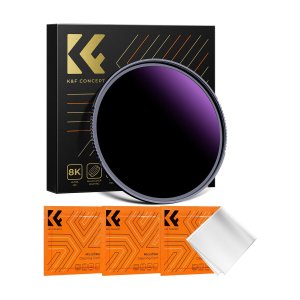 K&F CONCEPT NANO-X ND1000000 Ultra Dark 태양 일식 촬영 ND필터 8K AGC Glass 95mm