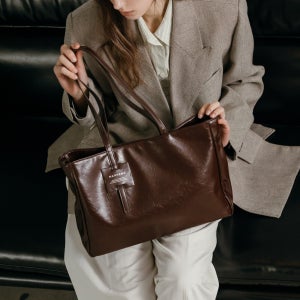 [마르헨제이] 안나백 노트북 아이패드 보부상 쇼퍼 숄더백 여성가방 직장인 대학생 데일리가방