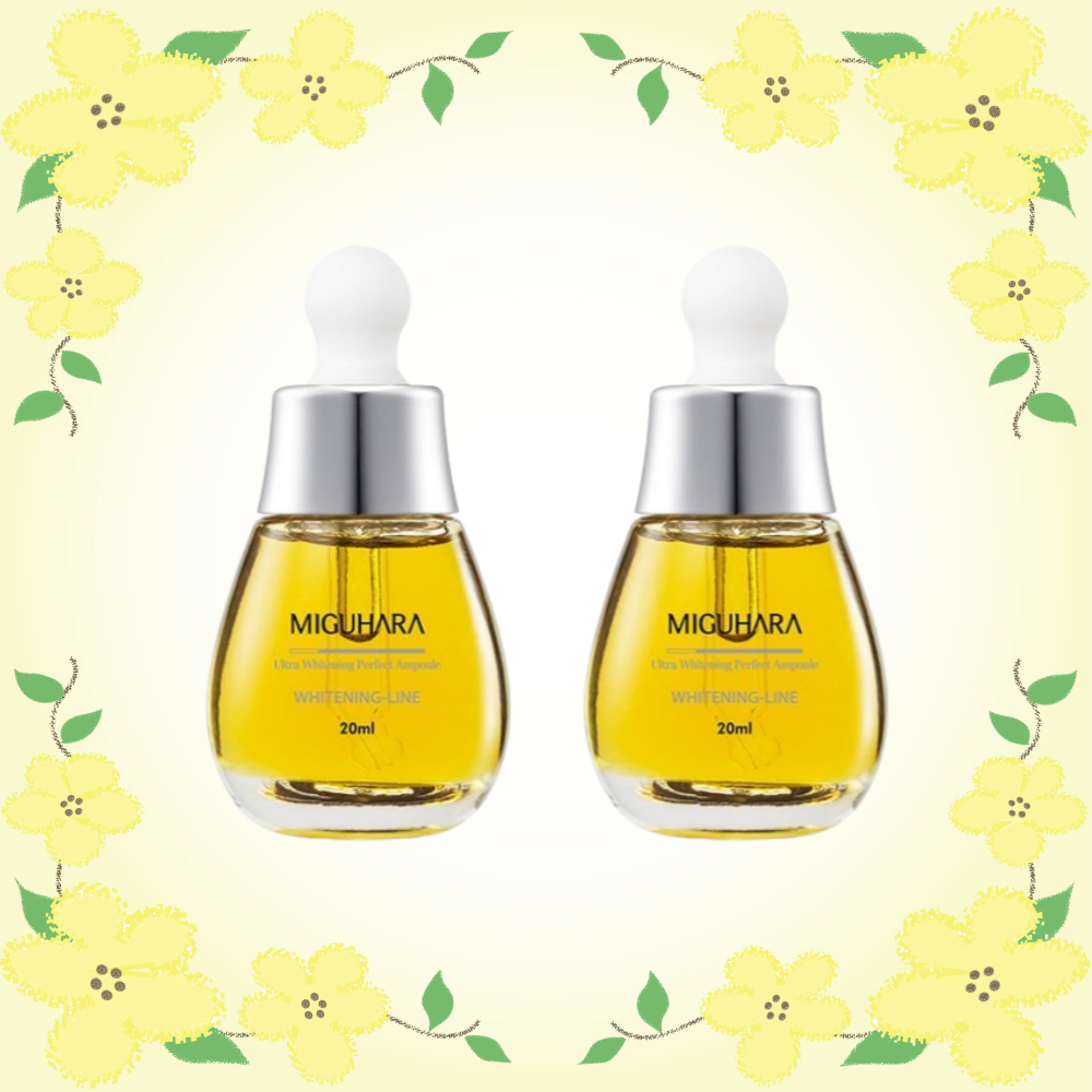 미구하라 미백앰플 비타민C 기미 모공앰플 20mL 1+1