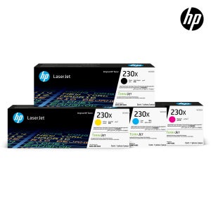 [HP공식브랜드스토어] HP 정품토너 230X 대용량 4색 세트 (W2300X, W2301X, W2302X, W2303X)