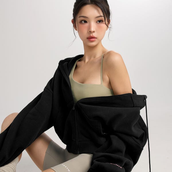 젝시믹스 내핑 후드 집업 XA5127N