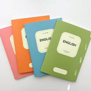 초등 학생 저학년 영어 노트 학교 쓰기 연습 더메모