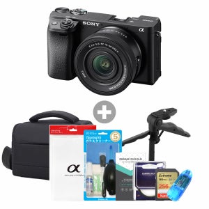 소니 A6400 + 16-50mm II 신형번들렌즈킷 / 256G 메모리외 풀패키지 / 소니공식대리점