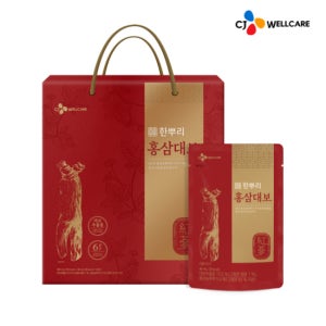 CJ웰케어 한뿌리 홍삼대보 1박스/24입 선물세트