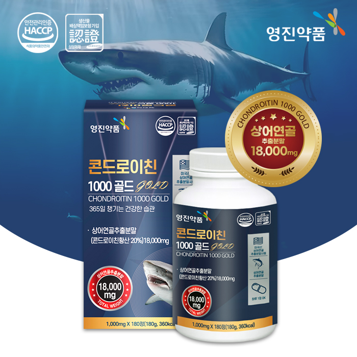 영진약품 콘드로이친 1000 골드 1,000mgX180정