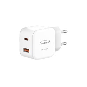 마하링크 PD 25W PPS 듀얼 고속 충전기 ML-AC25W