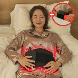 온릴스 근적외선 전기 온열 찜질기 생리통 허리 복부 배 등 찜질기 찜질매트 일반형