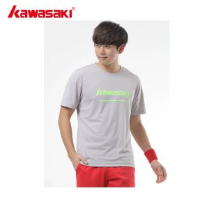 가와사키 스포츠상의 ST-15197 남성 라운드티셔츠 탁구 배드민턴 티셔츠