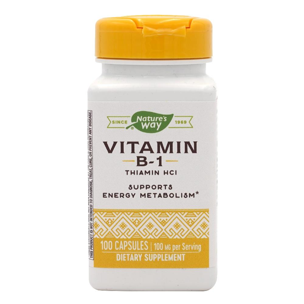 네이쳐스웨이 <b>비타민B1</b> 티아민 100mg 100캡슐