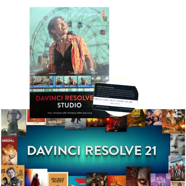 블랙매직 DaVinci Resolve Studio 라이센스 키 타입 다빈치리졸브 스튜디오