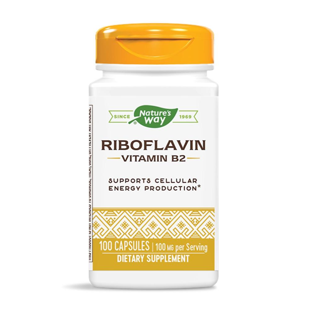 네이쳐스웨이 <b>비타민B2</b> 리보플라빈 100mg 100캡슐