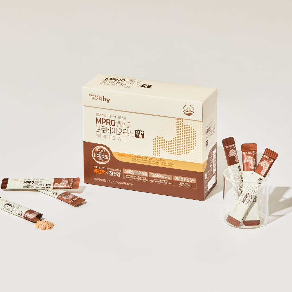 엠프로 프로바이오틱스 윌 플러스 위건강 60포 2박스