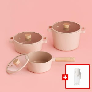 네오플램 피카 미니피치 IH 인덕션 냄비 3종 세트 (18편+22양+22곰)